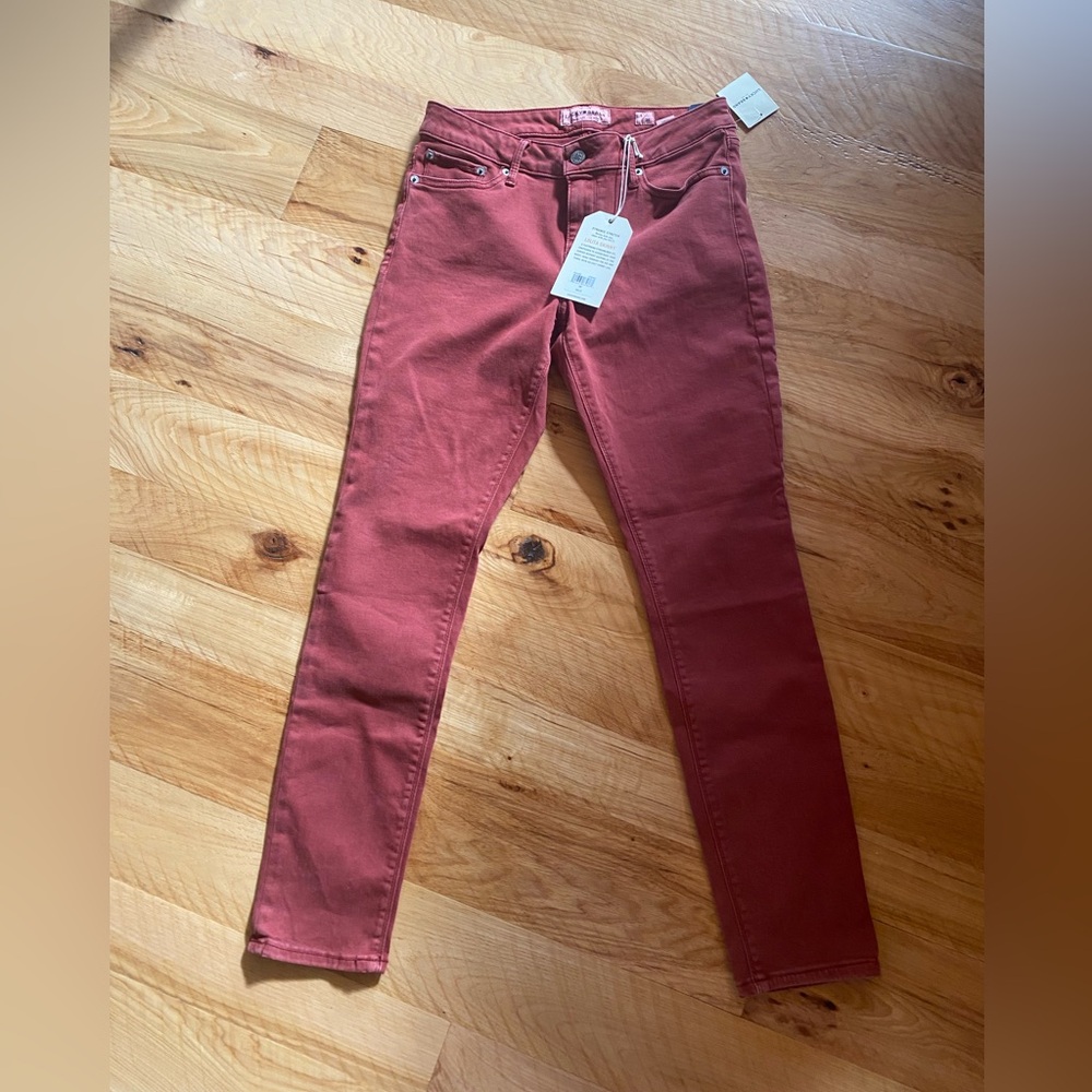 Lucky Brand Lolita Skinny red jeans